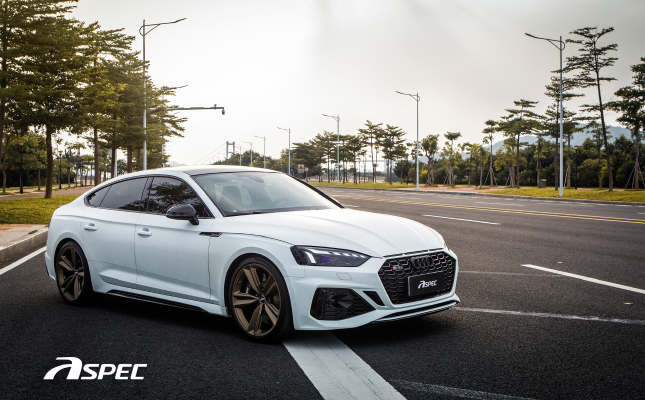 Audi奥迪 RS5(B9.5)升级ASPEC全段阀门排气系统