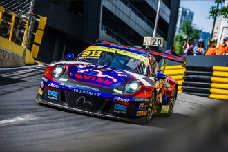 2017澳门格兰披治GT杯 Macau Grand Prix 保时捷Porsche Craft-Bamboo Racing