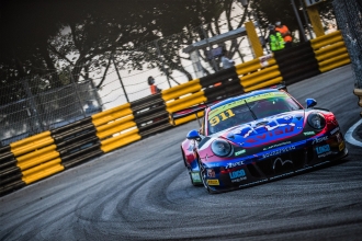 2017澳门格兰披治GT杯 Macau Grand Prix 保时捷Porsche Craft-Bamboo Racing