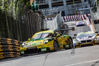 2017澳门格兰披治GT杯 Macau Grand Prix 保时捷Porsche Craft-Bamboo Racing