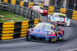 2017澳门格兰披治GT杯 Macau Grand Prix 保时捷Porsche Craft-Bamboo Racing